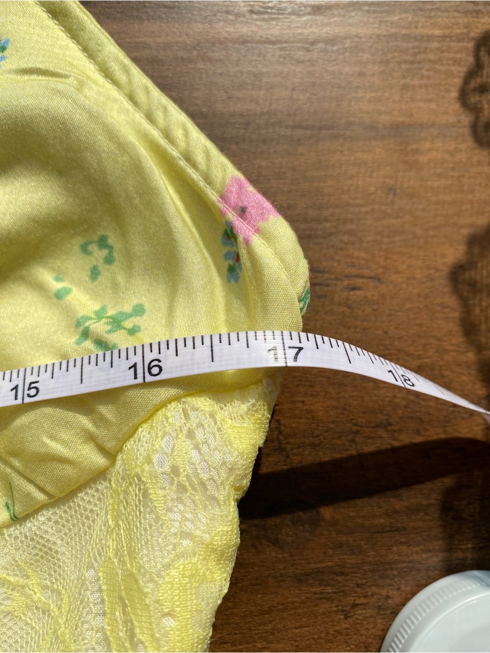 Anthropologie Yellow Floral Patchwork Midi Dress - Picture 9 of 12